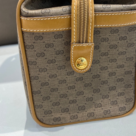 Gucci Vintage Micro Gg Monogram Boston Bag - Picture 5 of 8